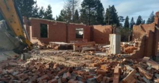 Демонтаж 1 этажного дома Курчатов, цена от 1637 руб.