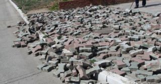 Демонтаж тротуарной плитки Курчатов, цена от 3009 руб.